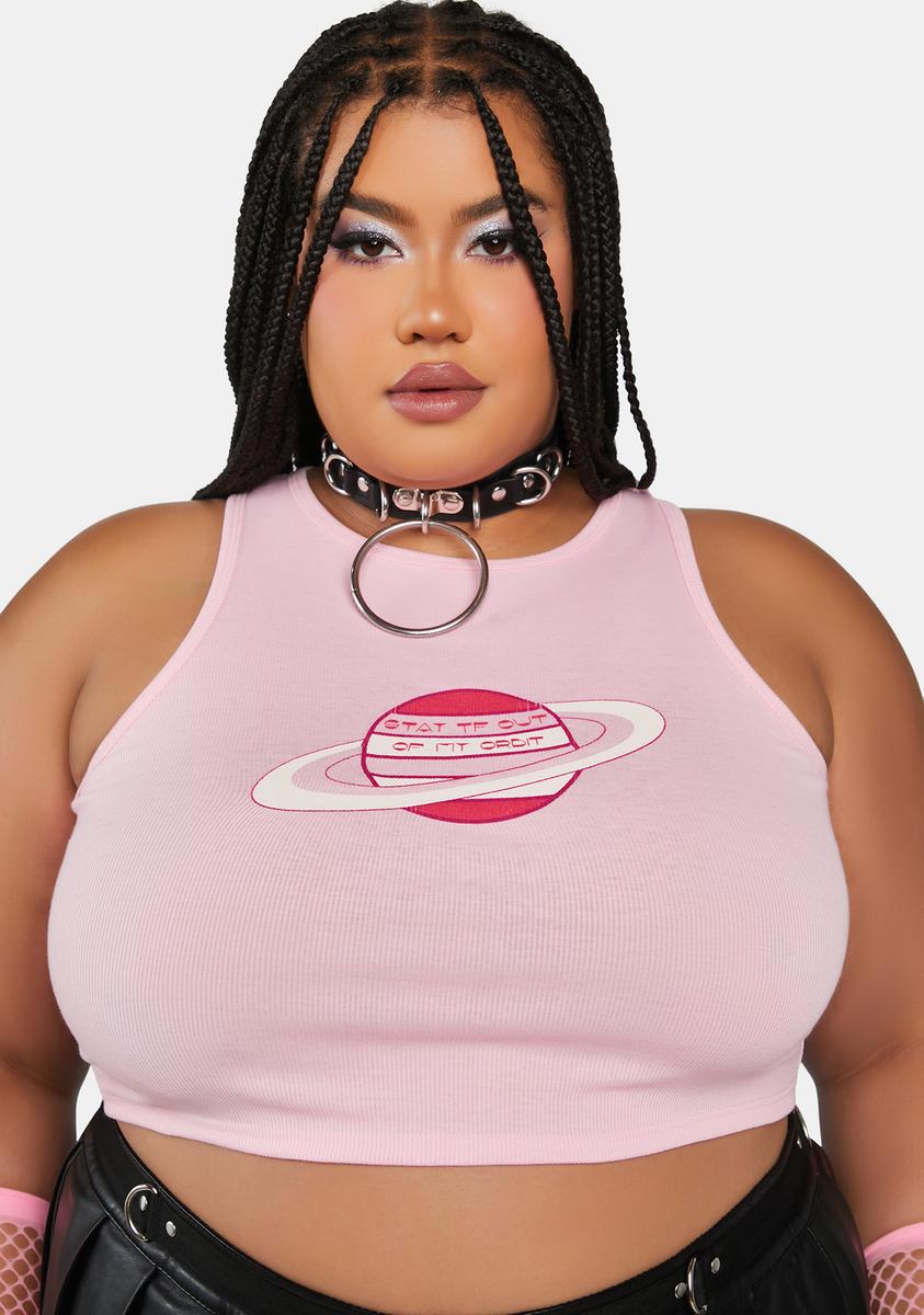Plus Give Me Space Crop Tank,New Products : American Fashion Style Bags On Sale Plus Give Me Space Crop Tank,New Products : American Fashion Style Bags On Sale