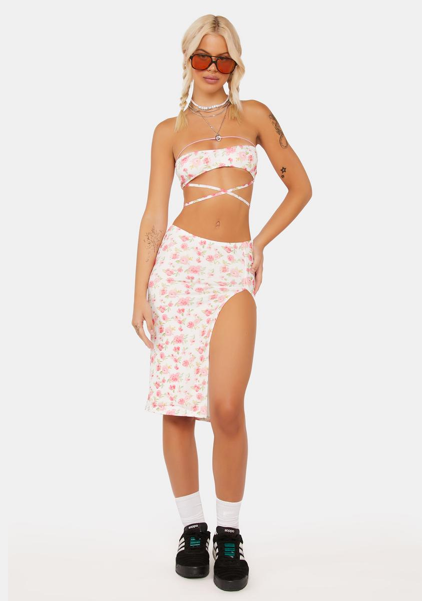 Better Bloom Midi Skirt Set,All Products : American Fashion Style Bags On Sale