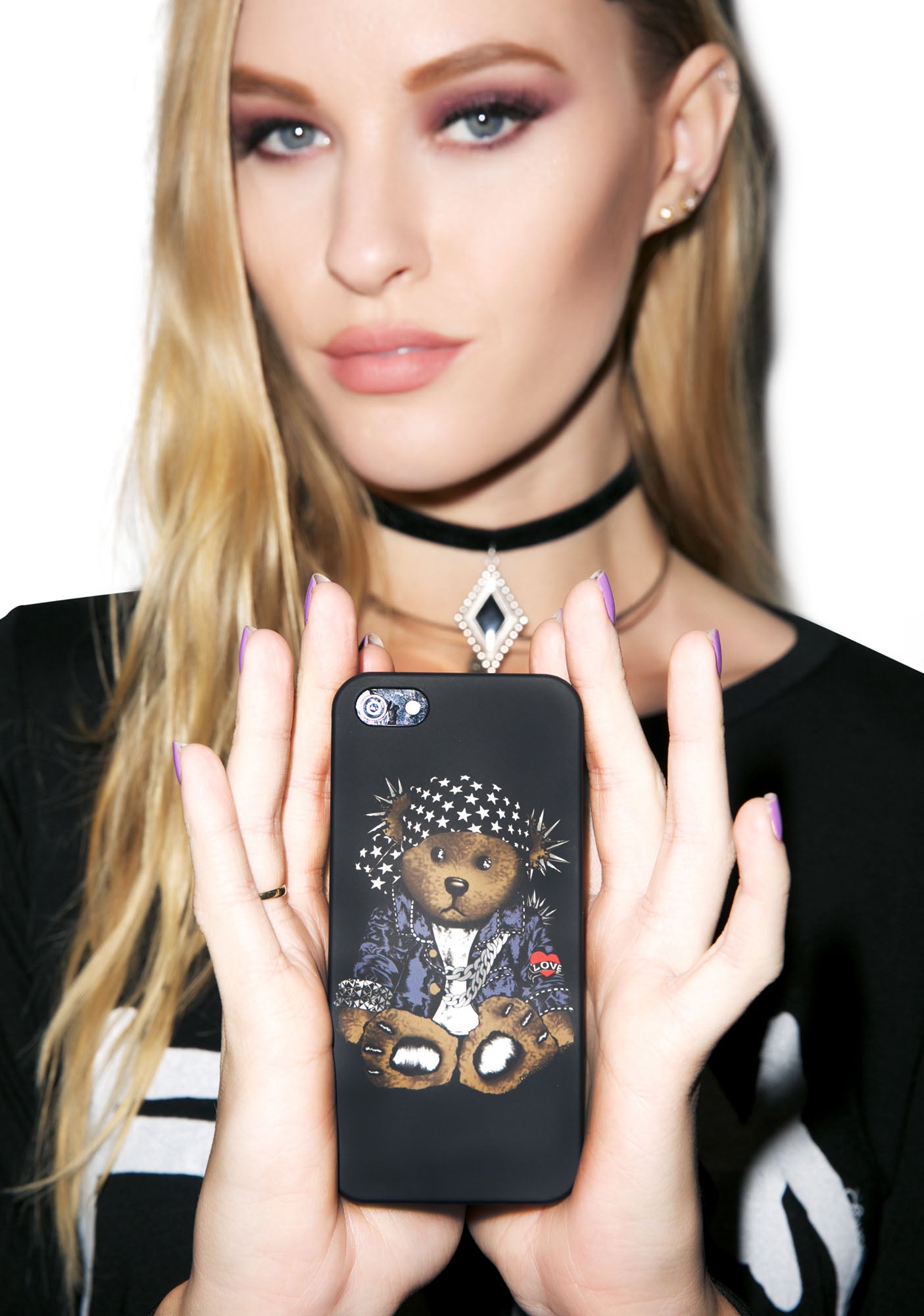 Rocker Teddy iPhone 5 Case – Dolls Kill