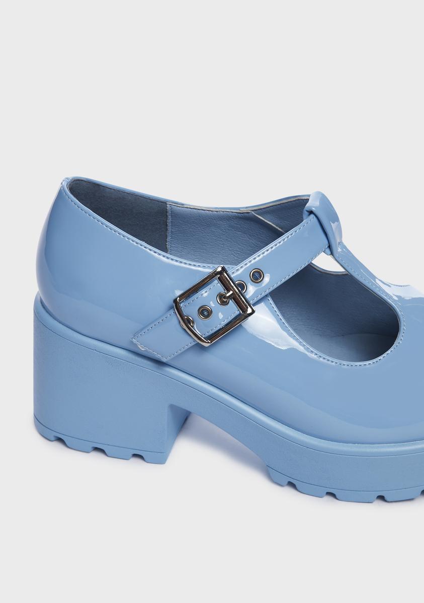 Koi Footwear Blue PVC Sai Mary Janes – Dolls Kill