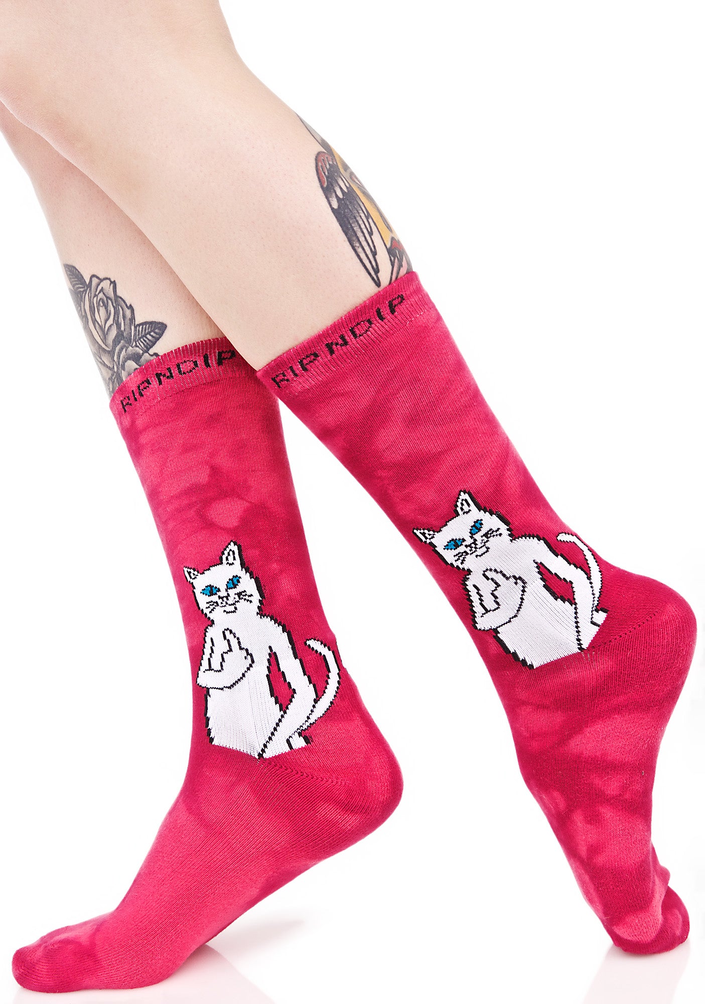 Pink Catfish Socks – Dolls Kill
