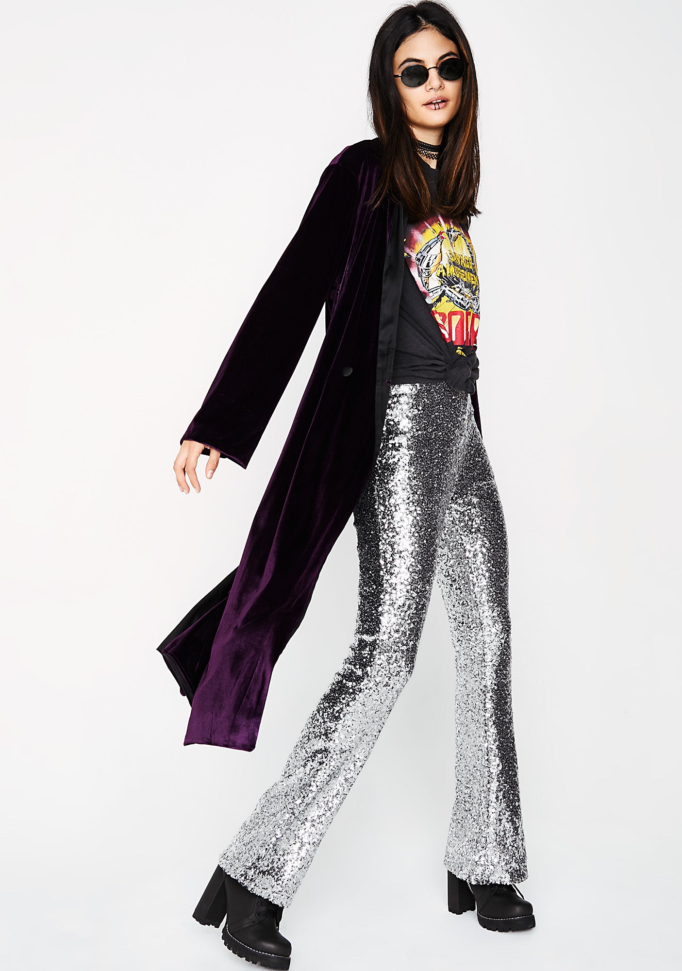 Lounge Queen Velvet Robe – Dolls Kill
