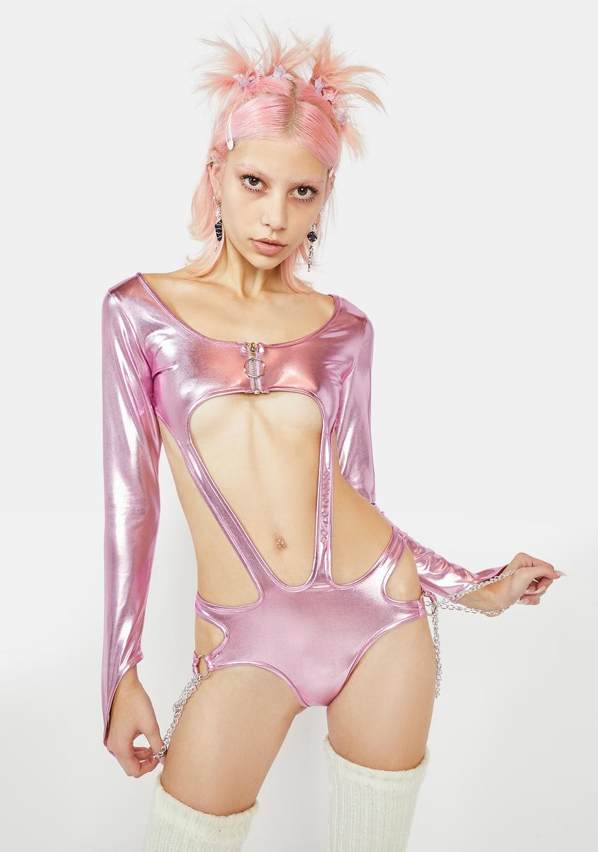 Bubblegum Atomic Bliss Long Sleeve Bodysuit Club Exx,All Products : American Fashion Style Bags On Sale