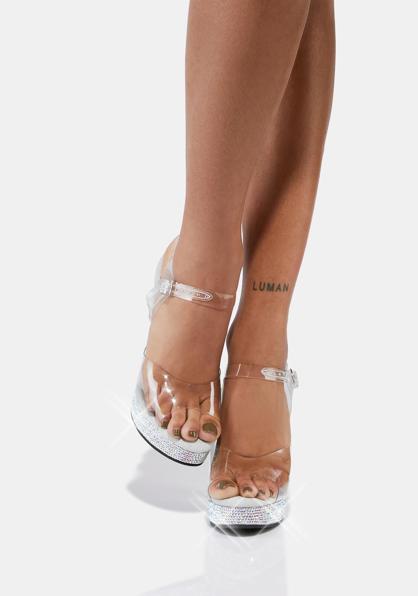 Divalicious Rhinestone Heels
