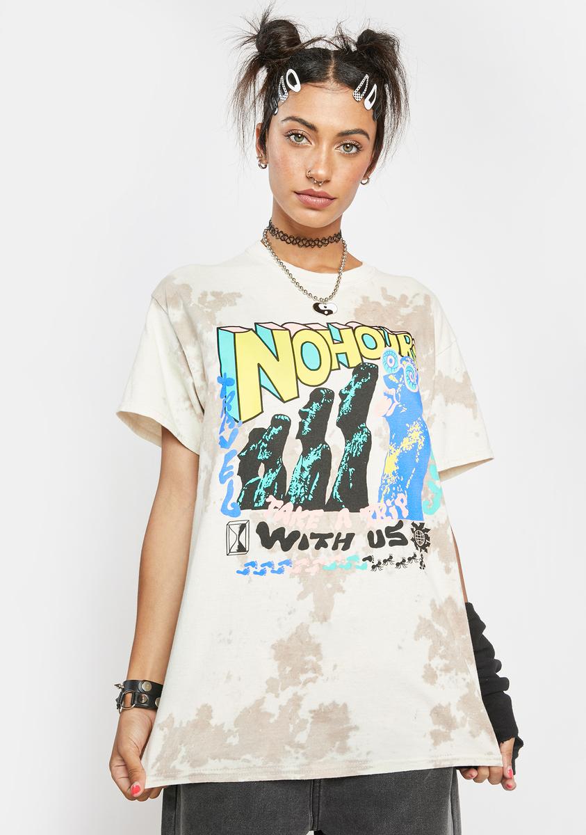 No Hours Travel Well Graphic Tee – Dolls Kill