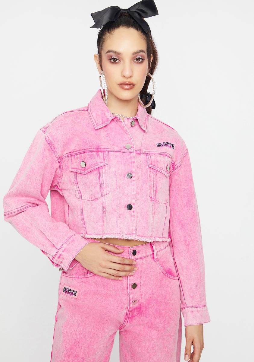 Cute Mistake Link Up Denim Jacket – Dolls Kill