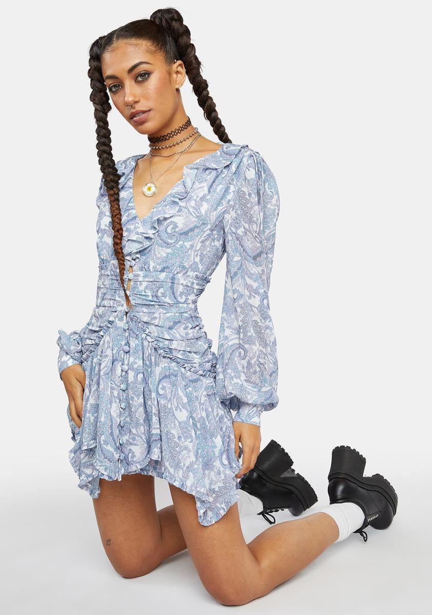 janelle mini dress For Love & Lemons Janelle Mini Dress – Dolls Kill