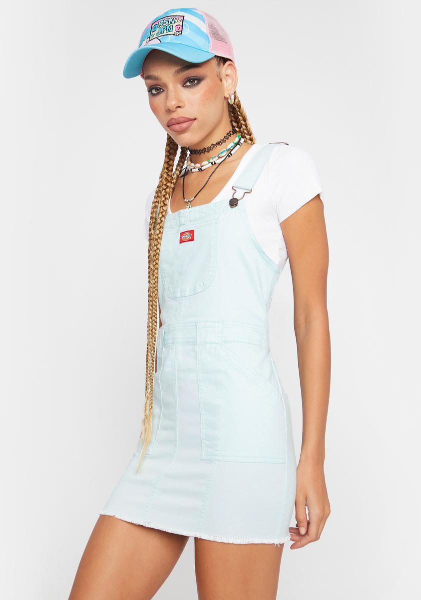 Dickies Girl Sky Overall Mini Dress – Dolls Kill Dickies Girl Sky Overall Mini Dress – Dolls Kill