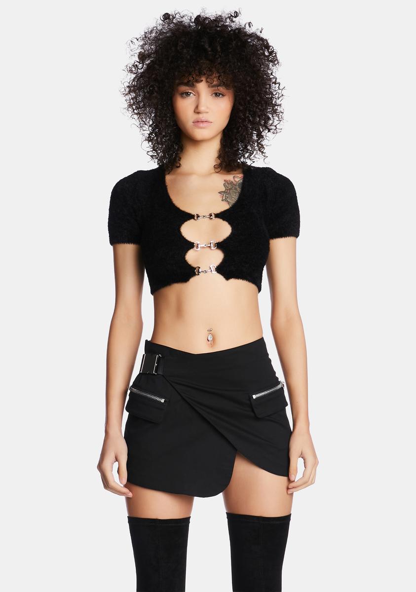 Wicked Stunner Status Cropped Sweater Poster Grl,New Products : American Fashion Style Bags On Sale