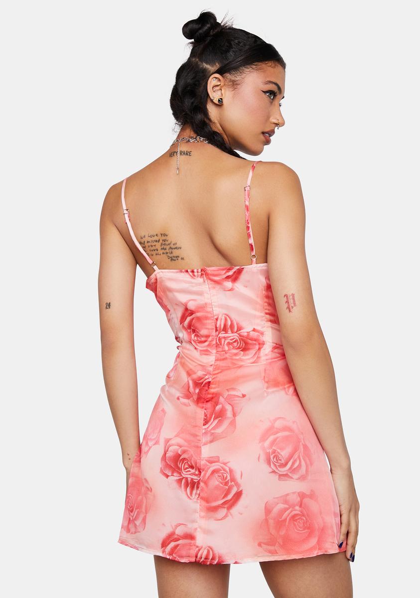 elsie and fred pink dress Elsie & Fred 90s halter neck asymmetric mini dress