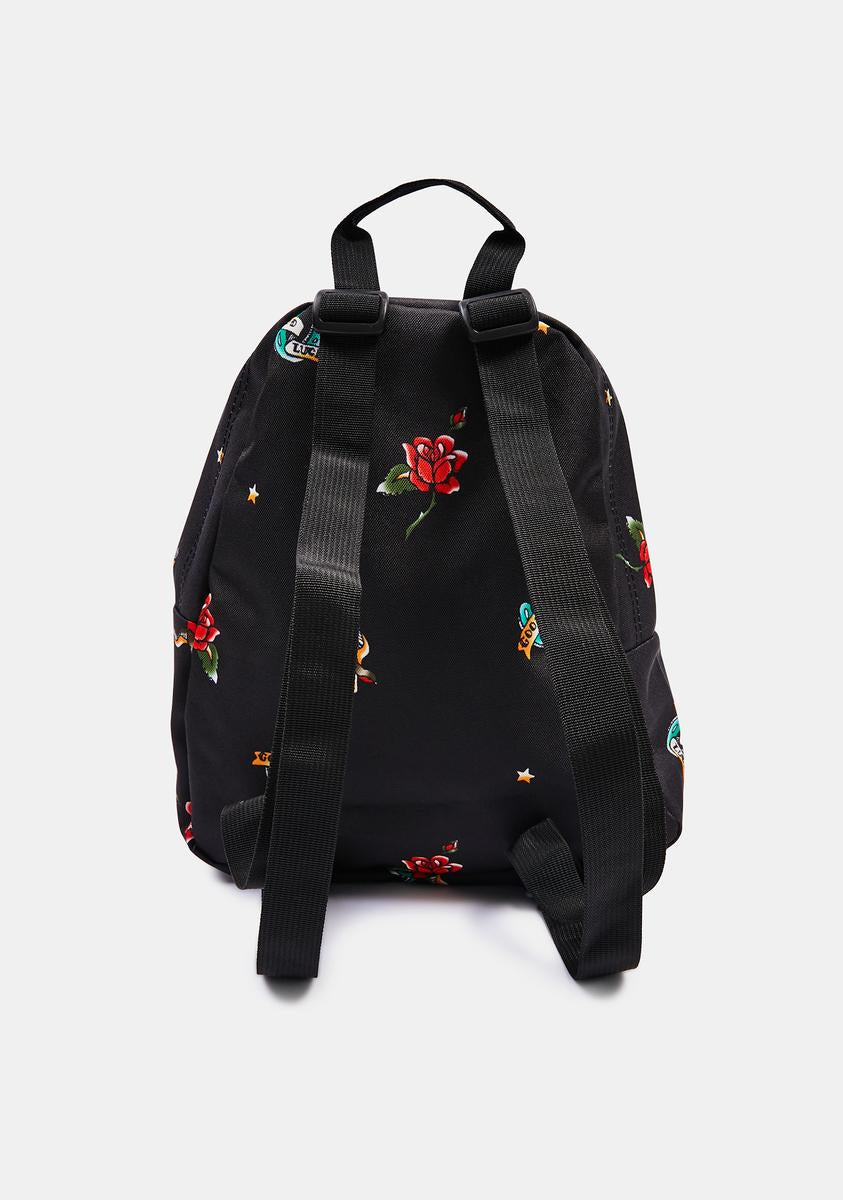 half pint ls mini backpack JanSport Tattoo Parlor Half Pint Mini Backpack – Dolls Kill