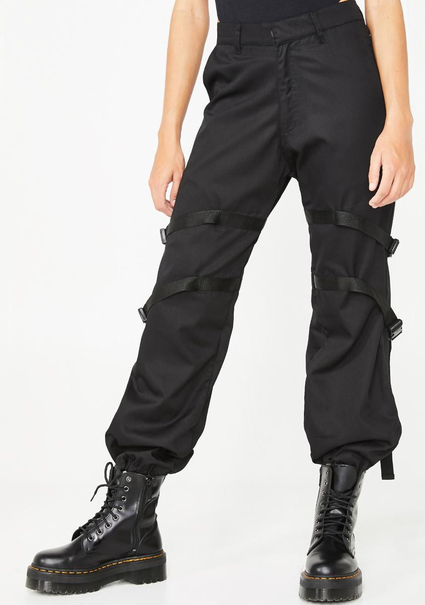 Motel Buckle Clive Cargo Trousers – Dolls Kill