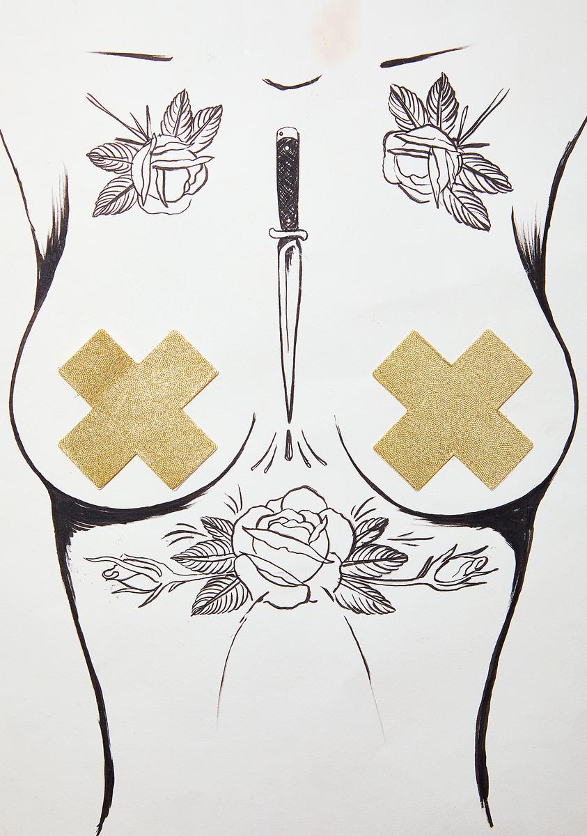 Gold Cross Pasties