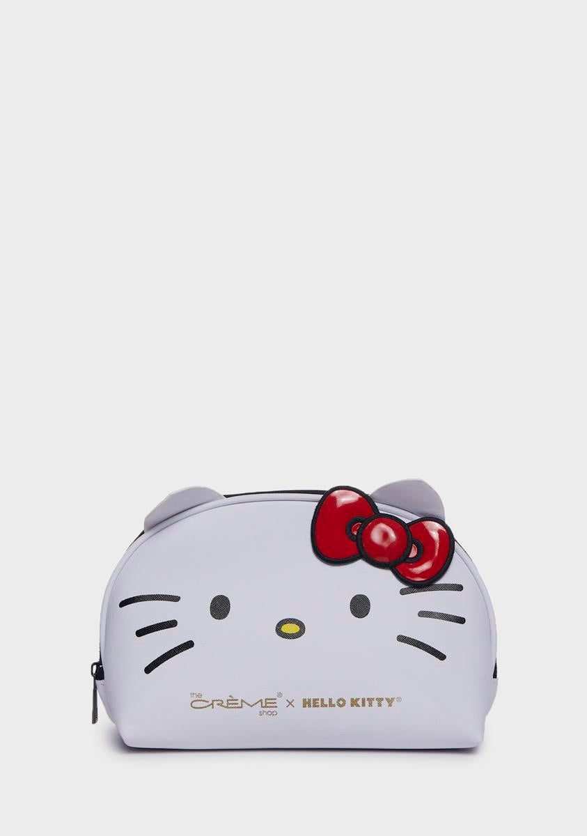 x Hello Kitty Dome Travel Pouch The Crème Shop,New Products : American Fashion Style Bags On Sale