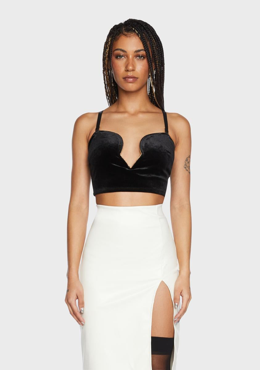 Little Rushes Velvet Crop Top,New Products : American Fashion Style Bags On Sale Little Rushes Velvet Crop Top,New Products : American Fashion Style Bags On Sale