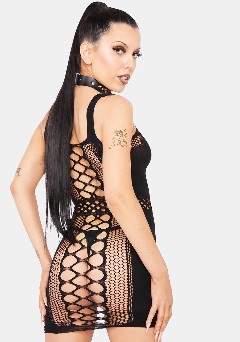dolls kill cut out dress Club Exx Cutout O Ring Bodycon Mini Dress