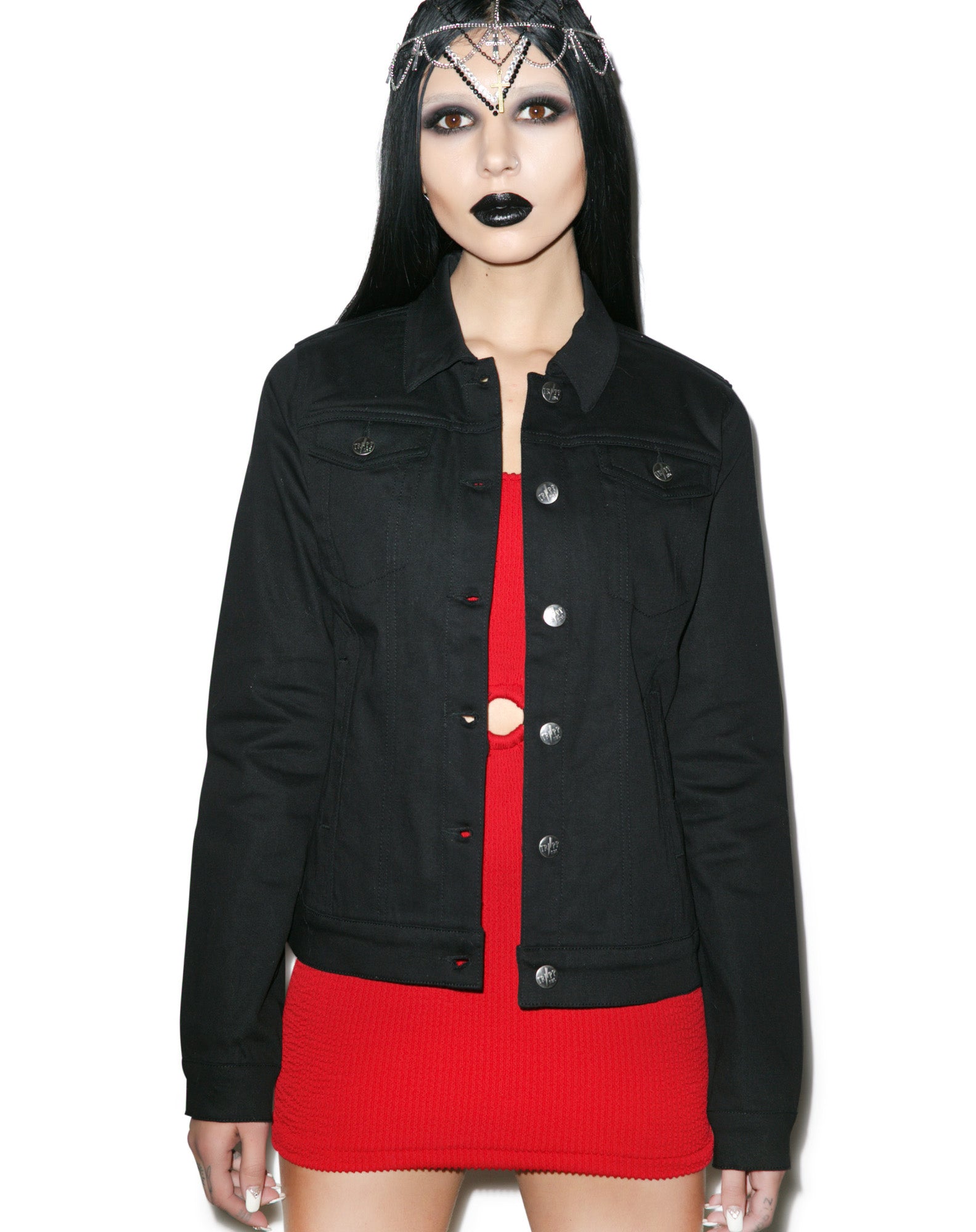 Twill Trucker Jacket – Dolls Kill