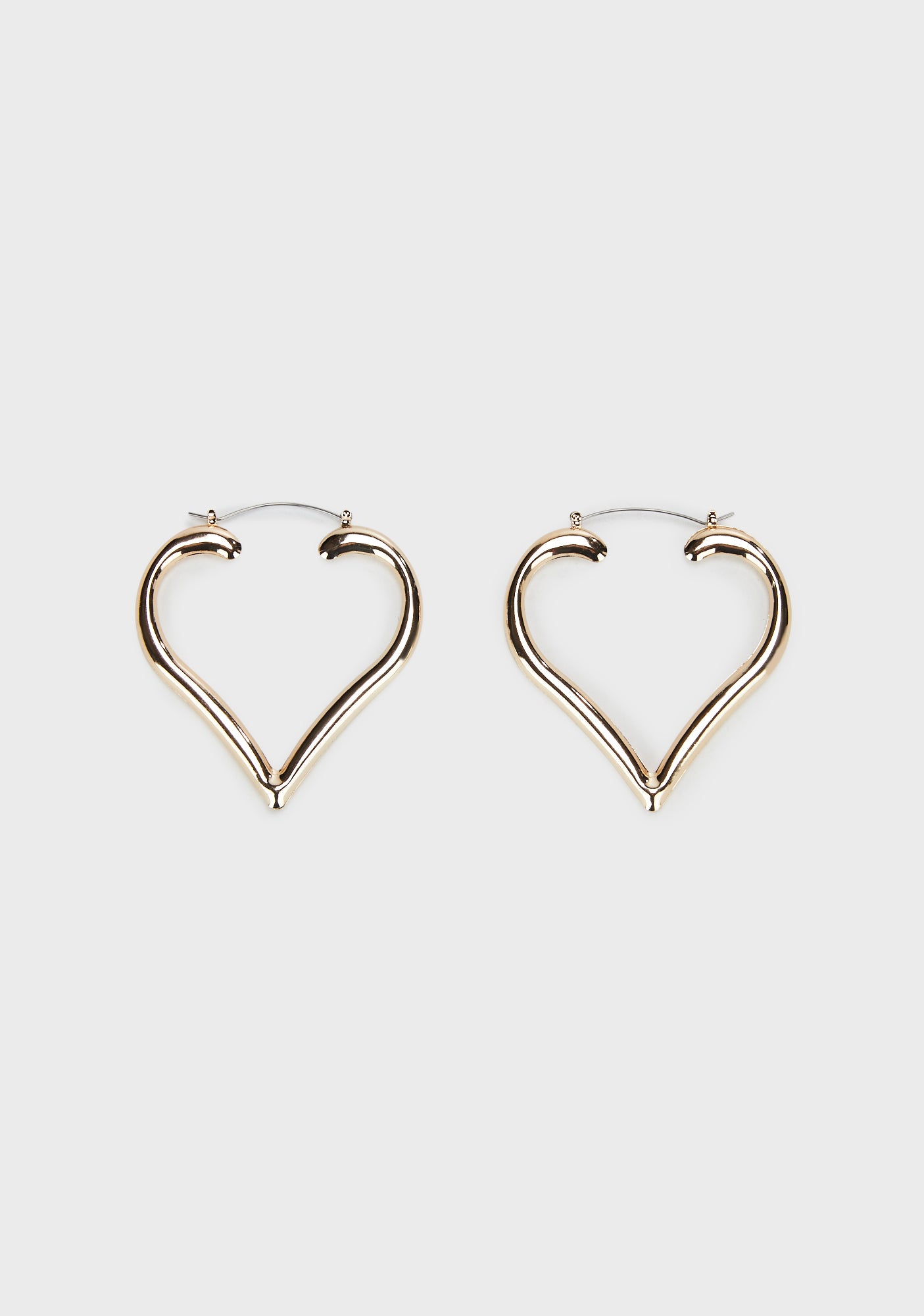 Open Heart Earrings – Dolls Kill