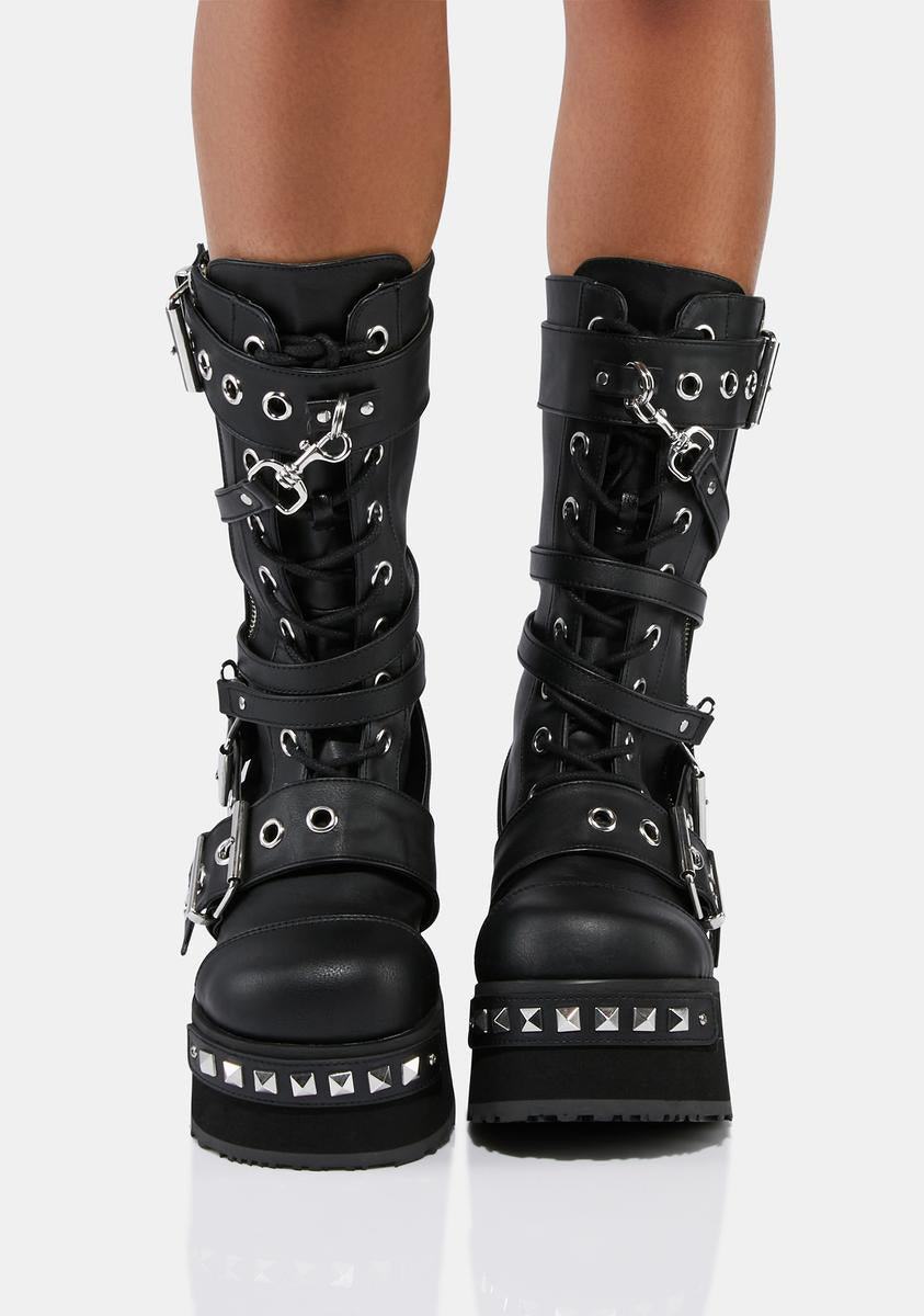 Grave Digger Demonia Boots Demonia 250 Demonia Trashville-250