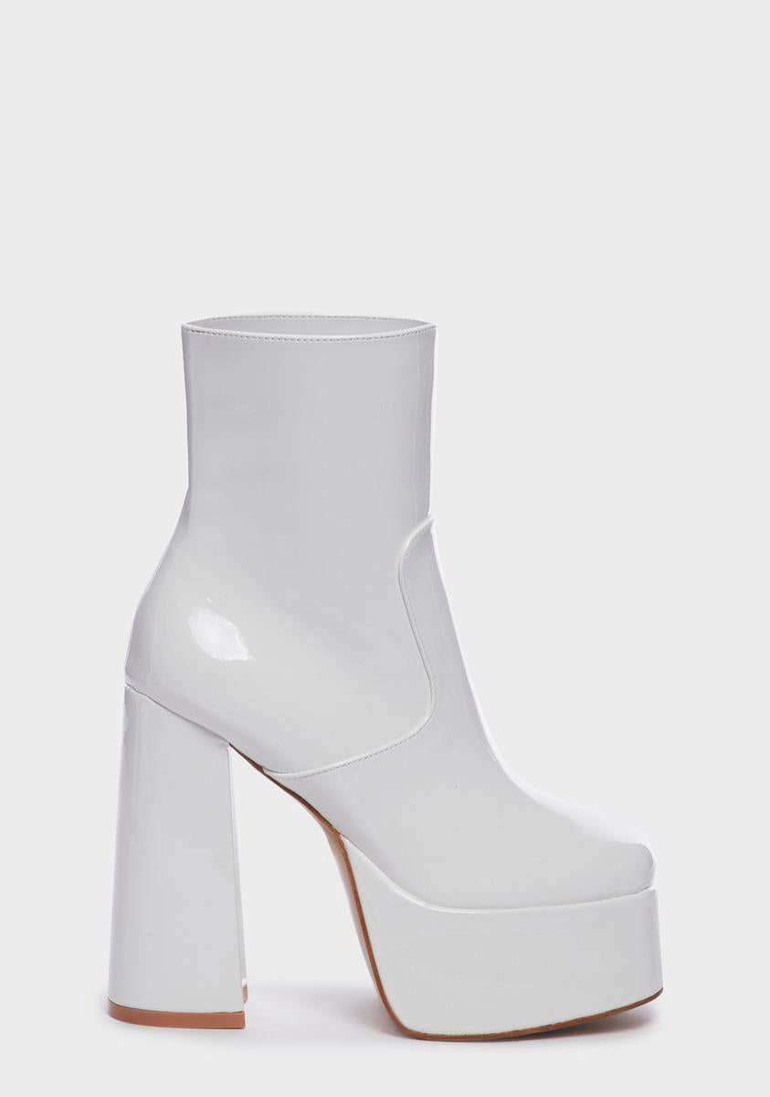 Holy On Hold Patent Boots,New Products : American Fashion Style Bags On Sale
