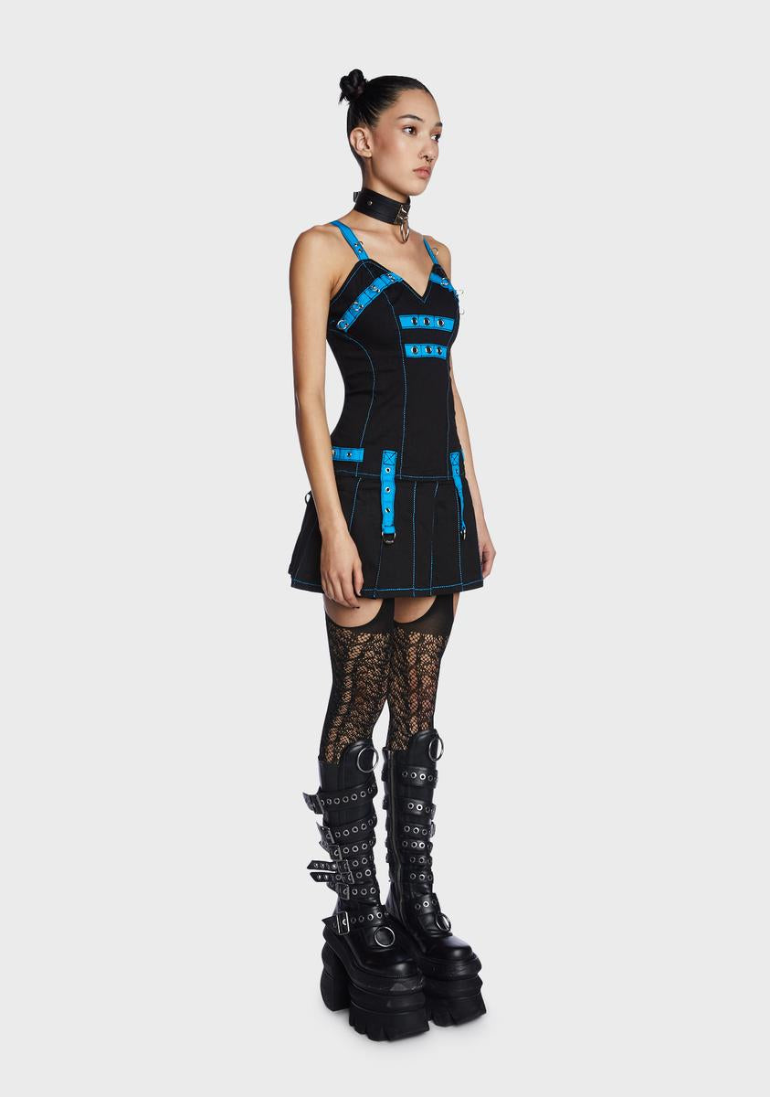 tripp nyc black dress Tripp NYC XS Black One Sleeve Lace Mini Dress