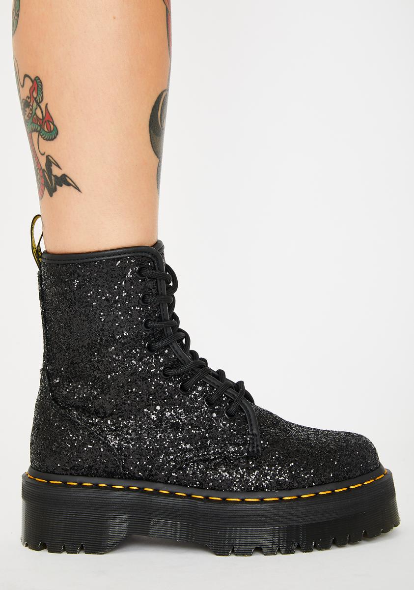 Santam Dottor Martens Jadon Glitter Martens Jadon Dr Martens Femme