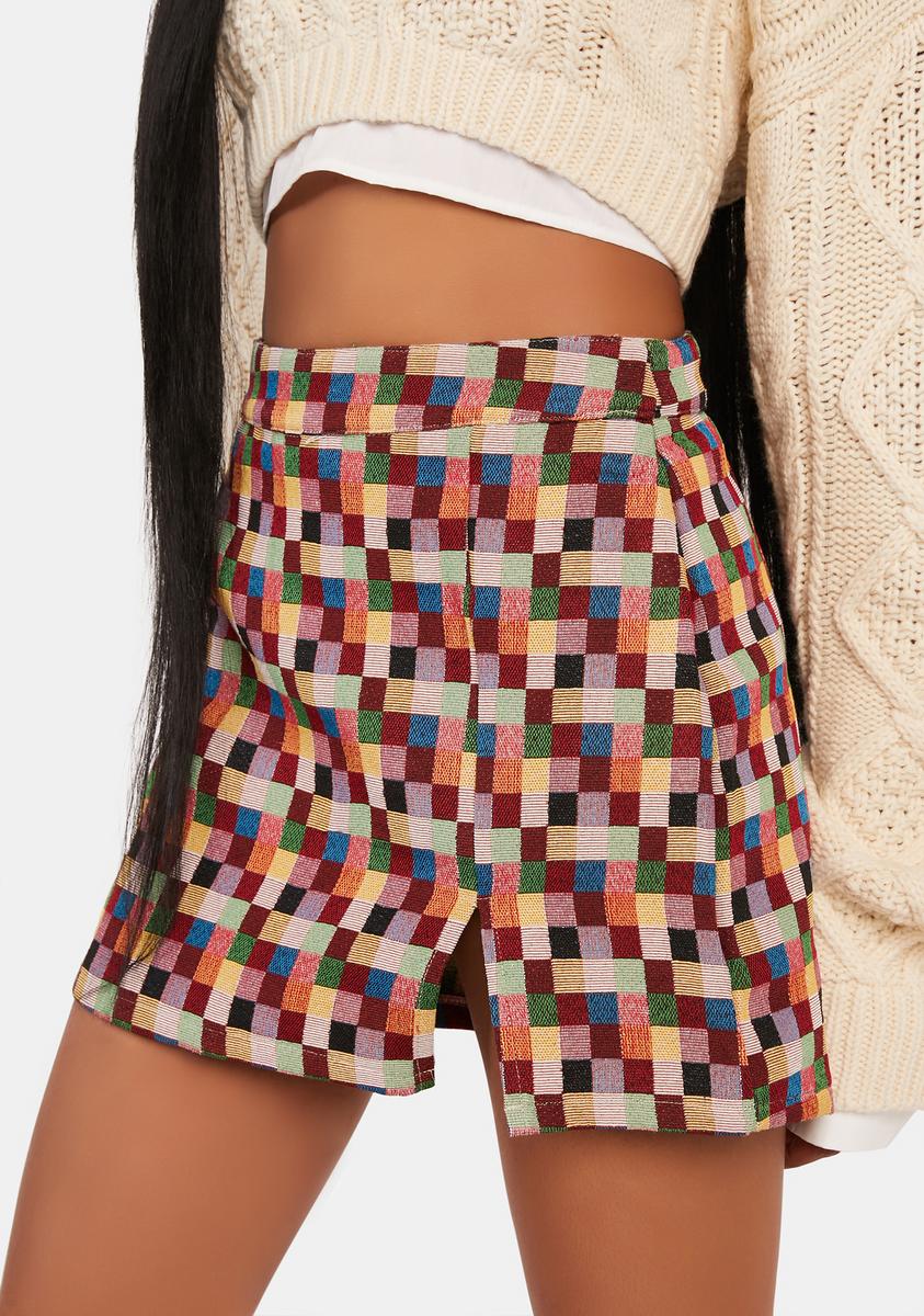 Too Smart For You Mini Skirt,Specials : American Fashion Style Bags On Sale