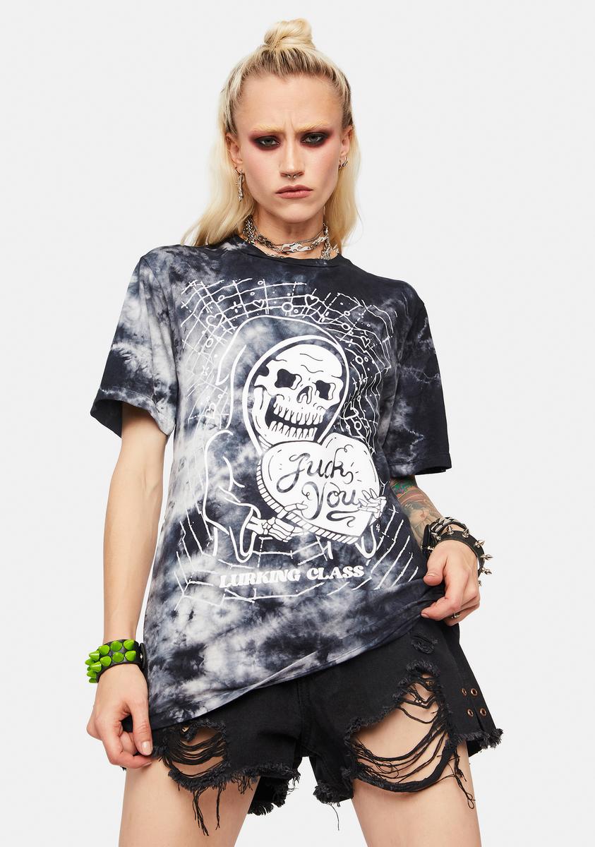 Fuck You Graphic Tee Lurking Class,New Products : American Fashion Style Bags On Sale