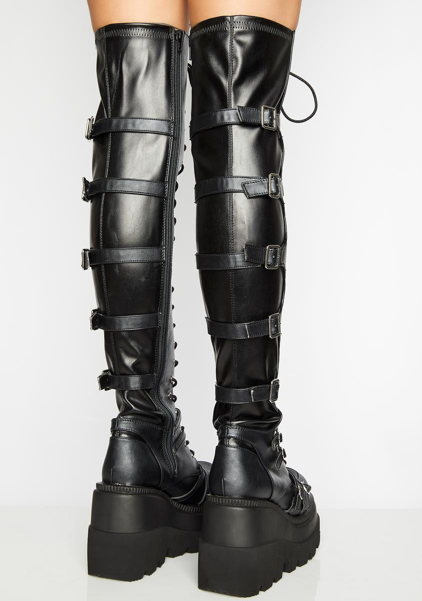 Demonia Earth Shaker Platform Boots – Dolls Kill