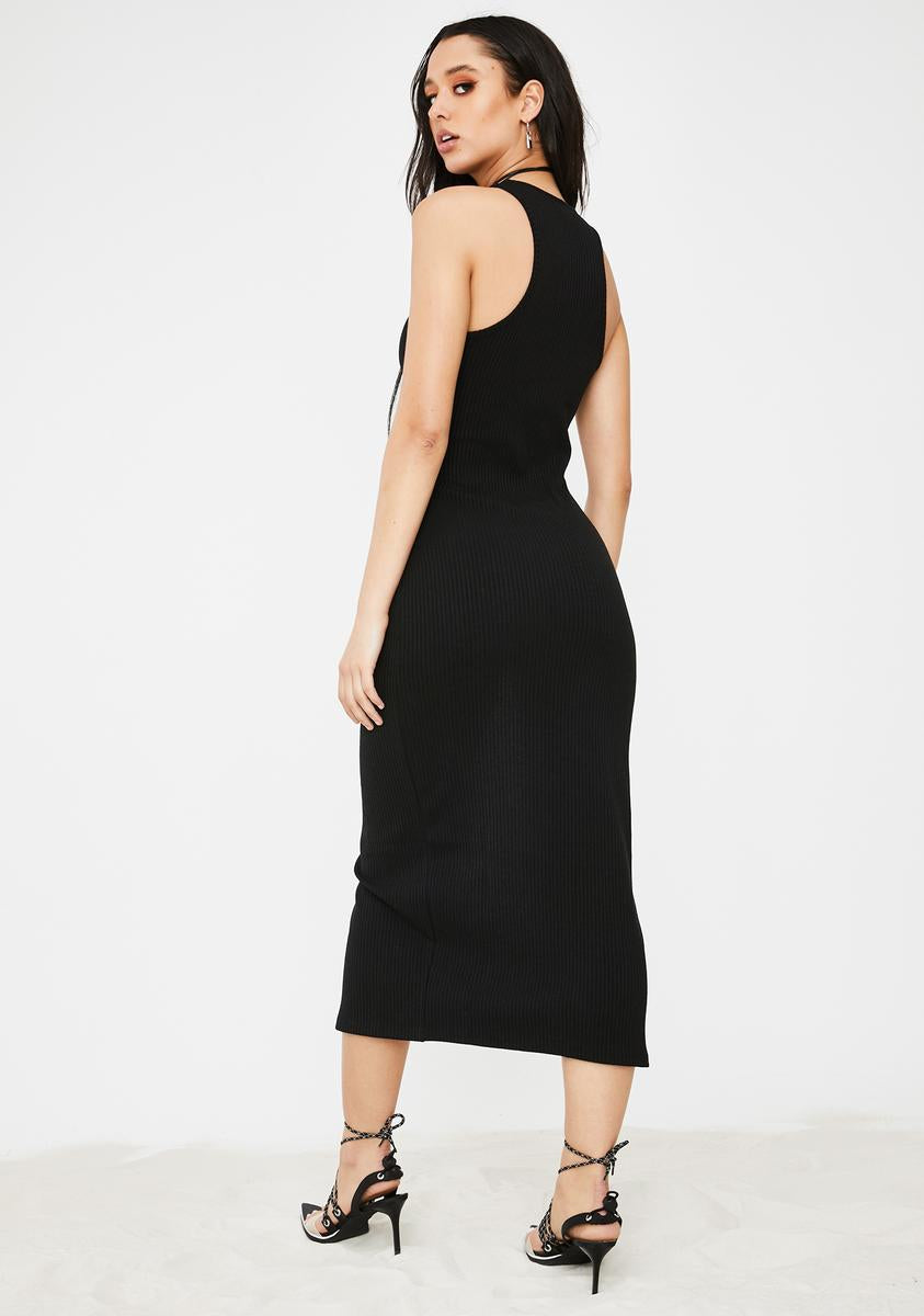 rent the runway holiday dress Aemi + Co Side Slit Round Neck Sleeveless Tank Dress – Bella Monroe Boutique main image 1