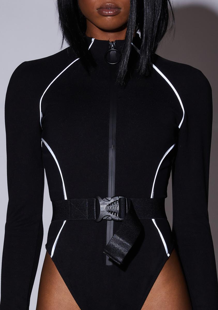 Hashtag Executive Suite Reflective Bodysuit