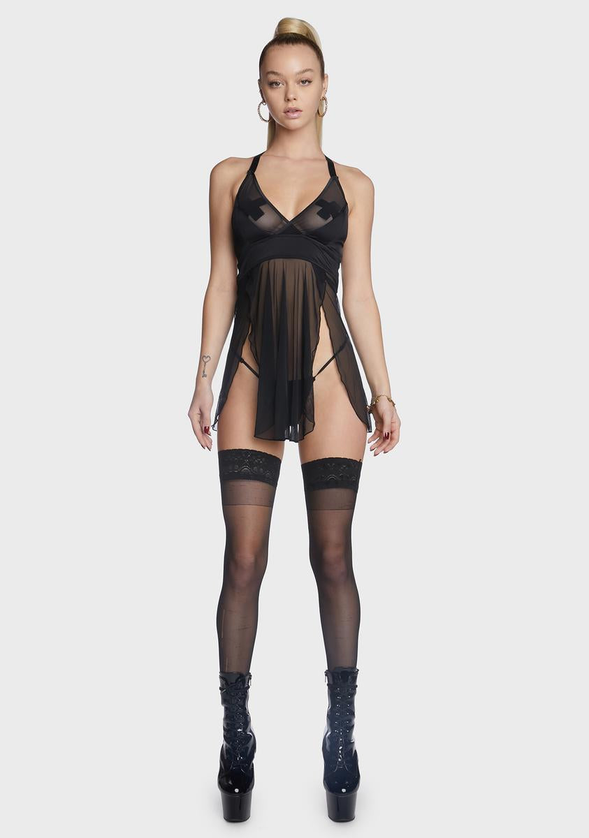 Tellin´ Me Yes Sheer Nightie,Specials : American Fashion Style Bags On Sale