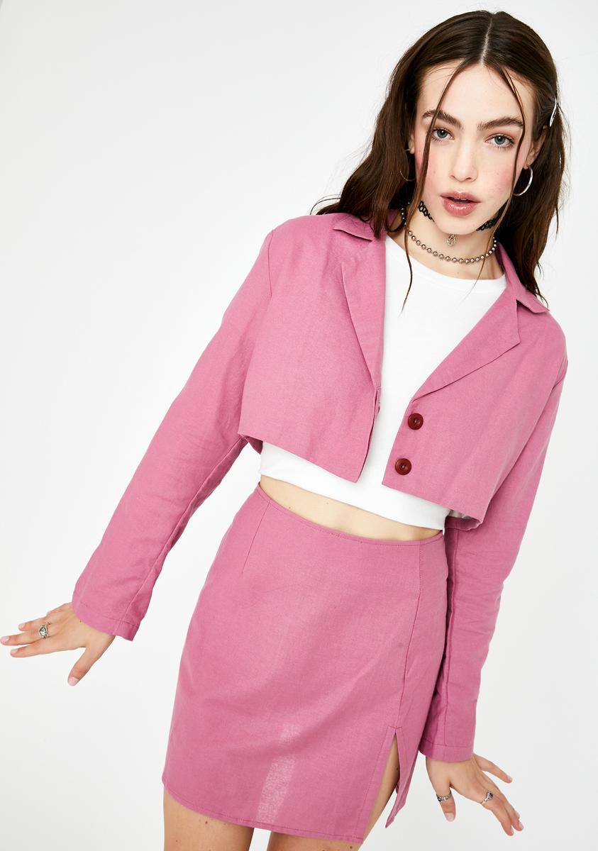 Cassis Noly Crop Blazer Dolls Kill,New Products : American Fashion Style Bags On Sale