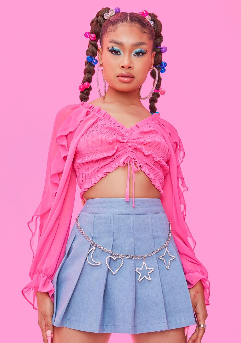 Unapologetically Me Ruffle Peasant Top HOROSCOPEZ,Specials : American Fashion Style Bags On Sale